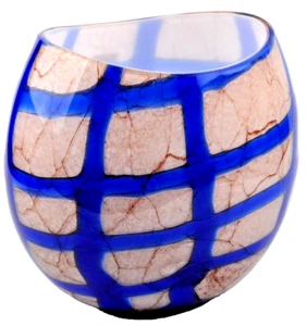 WATERFORD Art Glass Kenya Pocket Vase 8" Evolution Collection New #1 - Picture 1 of 5