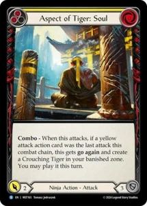 Aspect of Tiger: Soul Foil - MST165 NM - FaB Flesh and Blood - Bild 1 von 1