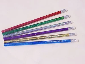 24 glitzernde personalisierte Bleistifte "Twinkler" - Bild 1 von 14