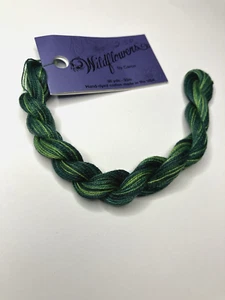 Wildflower by Caron hand dyed Cotton Thread Emerald - Picture 1 of 3