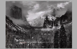 Ansel Adams Yosemite PHOTO National Park Art Print 5x7 1937 - Picture 1 of 2