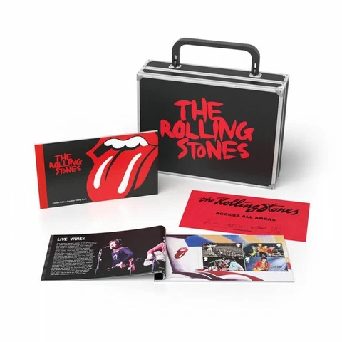 Royal Mail - The Rolling Stones - Prestige Stamp book - Limited edition case! Cover