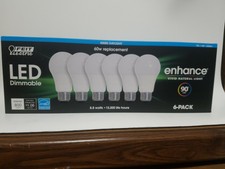 Feit Electric Led Dimmable 60 Watt 5000k Daylight Enhance Light