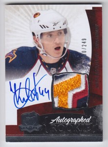 2010-11 UD THE CUP ARTURS KULDA RC PATCH AUTO 4CL Autograph Rookie /249 Thrasher