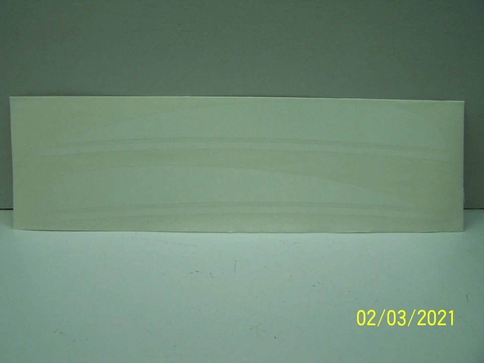 Honda Sl100 1970-71 - SL125 K1 juego de rayas de tanque de gasolina en blanco Foto 1 de 1