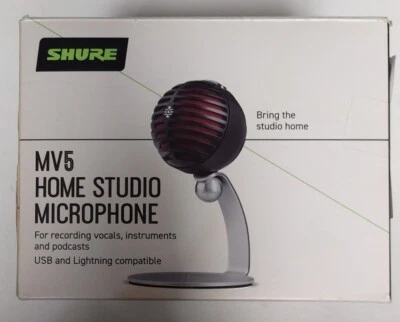 -Shure MV5 Home Studio Microphone  Open Box - Image 1 of 3