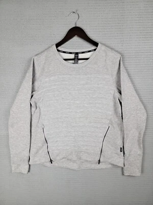 RBX sweatshirt size Large pullover active workout front zips gray - Image 1 of 4