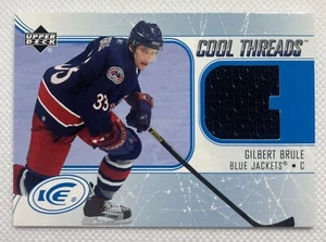 2005-06 Upper Deck Ice Cool Threads Gilbert Brule #CT-GB Rookie RC - Picture 1 of 2
