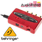 Behringer UCA222 USB Audio Interface 2 In / 2 Out Recording External Soundcard