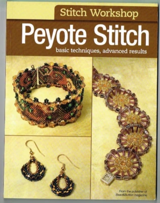 Peyote Stitch Beading Instruction Book Beaded Jewelry Basic Techniques 2011 - Image 1 of 3