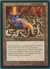 Serpent Generator Legends (ITALIAN) NM Artifact Rare CARD (245823) ABUGames