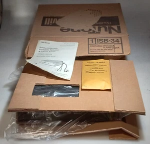 NuTone ISB-34 Portable Speaker/Alarm Clock - Picture 1 of 7