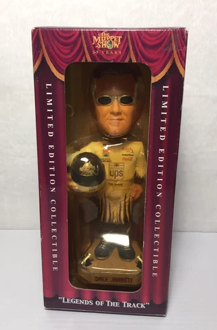 DALE JARRETT FOREVER "LEGENDS OF THE TRACK" MUPPET SHOW  2002 BOBBLEHEAD.... p3 Cover