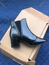 New Look Wide Fit Chelsea Block Heeled Boot Size 7 Black