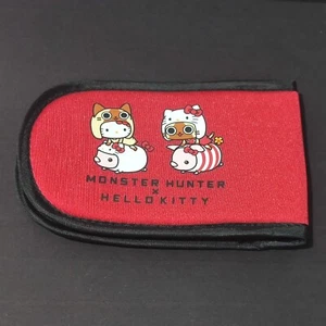 Capcom Sanrio Monster Hunter X Hello Kitty Multipurpose Case Pouch Good Cond - Picture 1 of 7