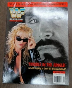 WWF Wrestling Magazine September 1997 Sable Rena Marc Mero Cover - Imagen 1 de 2