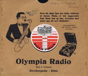 DEN KGL. LIVGARDES MUSIKKORPS Med Klingende Spil Danish 1936 Polyphon XS 50568 - Picture 1 of 3