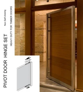 HEAVY DUTY Door Hinge Pivot Kit Heavy Duty Timber Z-PVTH- 985-400 Entry Doors - Picture 1 of 6