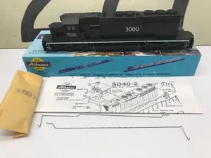 Athearn Ho Scale Illinois Central SD40-2 Powered Diesel Locomotive Unassembled - Picture 1 of 8