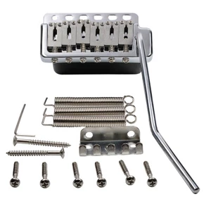 Wilkinson WVP6-SB Chrome 54mm Guitar Tremolo Bridge Steel Saddle Block For Strat - Picture 1 of 6