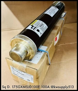 175GXMSJD100 ~ Bussman 175GXMSJD100 ~ Quadrato D 175GXMSJD100 100A 17,5kV ~ Eccedenza - Foto 1 di 3