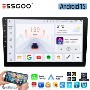 10" 2 Din Autoradio Android 15 Apple Carplay ChatGPT Bluetooth GPS NAVI WIFI KAM - Bild 1 von 14