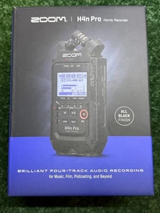 ZOOM H4n Pro Handy Recorder Black 4-Track MTR - Picture 1 of 3