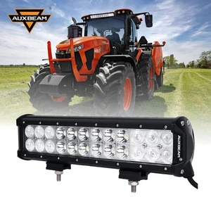 AUXBEAM 12" LED Light Bar Combo for Kubota RTV X1100C X1120/D X1140 X900 XG850 - Picture 1 of 12