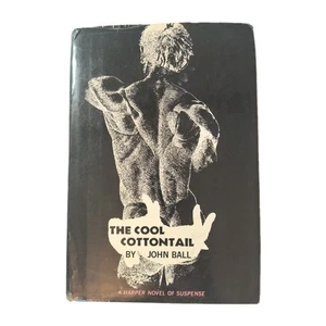 1966 The Cool Cottontail John Ball First Edition Pasadena Mystery HBDJ - Picture 1 of 9