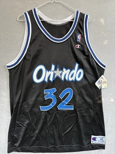 Maglia Orlando Magic Shaquille O’Neal Shaq Champion vintage anni 90 taglia 48 nuova con etichetta - Foto 1 di 6