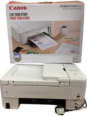 Canon PIXMA MG3650S All-in-One Wireless Printer Copier Scanner - Image 1 of 4