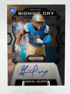 2024 Prizm Draft Picks Rookie GABRIEL MURPHY Auto No. SD-GMY! Minn Vikings - Bild 1 von 2