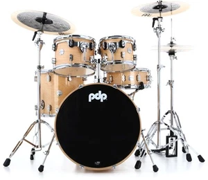 PDP Concept Maple Shell Pack - 5-piece - Natural Lacquer - Picture 1 of 11