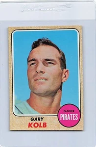 1968 Topps #407 Gary Kolb Pirates NM/MT *10438 - Picture 1 of 2