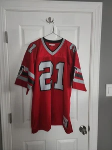 100% Authentic 1989 Deion Sanders Mitchell & Ness Atlanta Falcons Jersey 48 XL - Picture 1 of 6