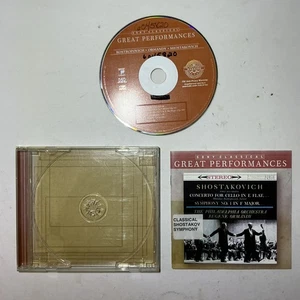 Dmitri Shostakovich CD Concerto for Cello in E Flat & Symphony No. 1 in F Major - Picture 1 of 3