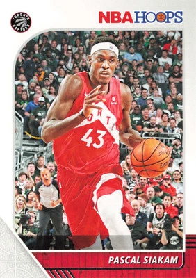 Pascal Siakam #182 2019-20 Hoops Toronto Raptors Basketball - Image 1 of 2