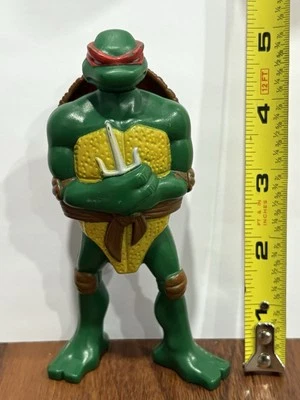 Raphael TNMT Teenage Ninja Mutant Turtles McDonalds Toy Shell Opens 2007 Foto 1 de 4