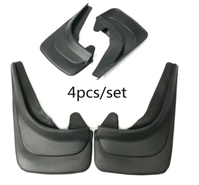 4x Universal Mud Flaps Mudguard Splash Guard Front Rear For Car Pickup Suv Truck - Image 1 of 4