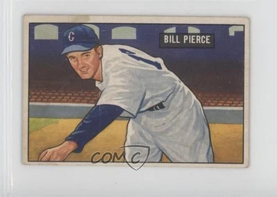 1951 Bowman Billy Pierce Bill Pierce #196 Rookie RC - Image 1 of 2