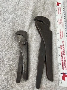 Plumbers Footprint Type Wrenches,1-5” And 1-9” - Picture 1 of 2