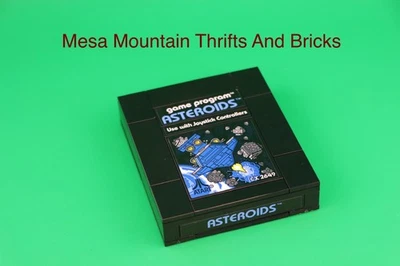 LEGO® Icons 10306 Atari 2600 Asteroids Game Program Black Game Cartridge cx2649 - Image 1 of 4