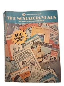 Vintage Tele House Inc The Nostalgia Years Voice, Piano & Guitar Music 1930-1960 - Picture 1 of 4