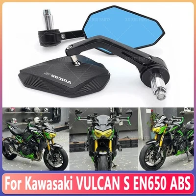 For Kawasaki VULCAN S EN650 ABS 2017-2024  motorcycle pole end rearview mirrors - Image 1 of 4