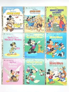 Lot of 9 Disney Mickey Mouse Little Golden Books - Bild 1 von 11