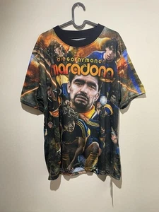 Maradona T-Shirt mit Allover-Muster - Bild 1 von 5