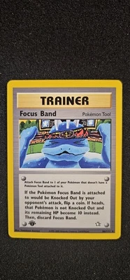 Neo Genesis First Edition Rare Vintage Trainer Card Focus Band 86/111 - Image 1 of 4
