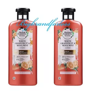 Herbal Essences Volume White Grapefruit & Mosa Mint Conditioner 400 Ml X 2 - Picture 1 of 1