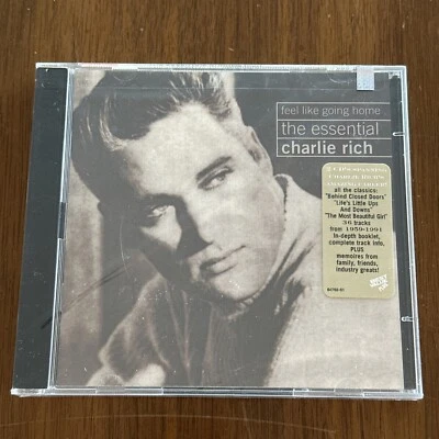 Feel Like Going Home: The Essential Charlie Rich by Charlie Rich (CD, 1997) NEW - Image 1 of 2