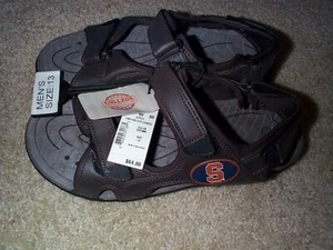 ($64) Syracuse Orange ncaa Sandal Sandals Jersey Adult MENS/MEN'S Size (12) - Picture 1 of 2